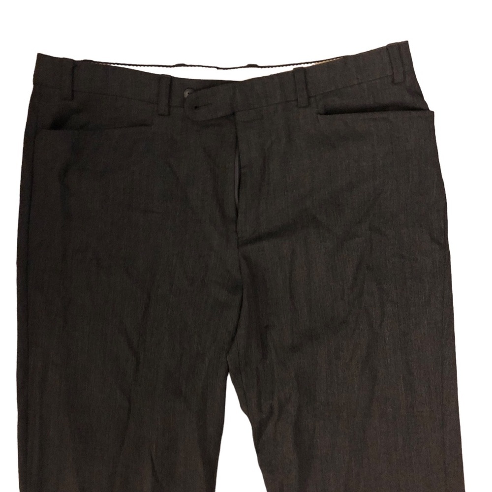 𝅺CACHAREL Men’s Grey Dress Pants